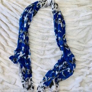 🕺🏻Brokedown blue scarf